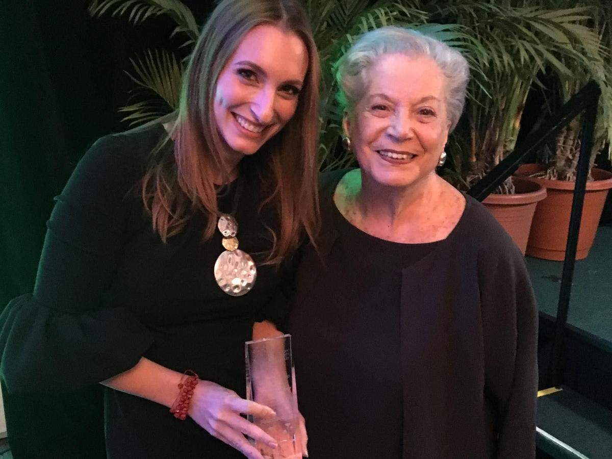 The Miami Foundation’s current president and CEO, Rebecca Fishman Lipsey, with Ruth Shack.